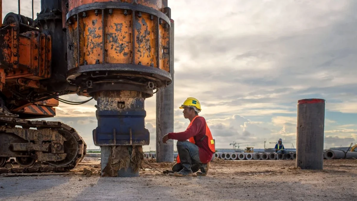 MASW / VS30 Shear Wave Velocity Testing in Brampton, Ontario